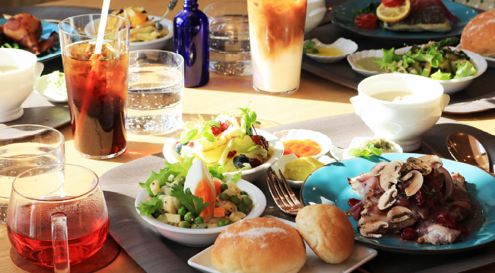 レストランでの食事