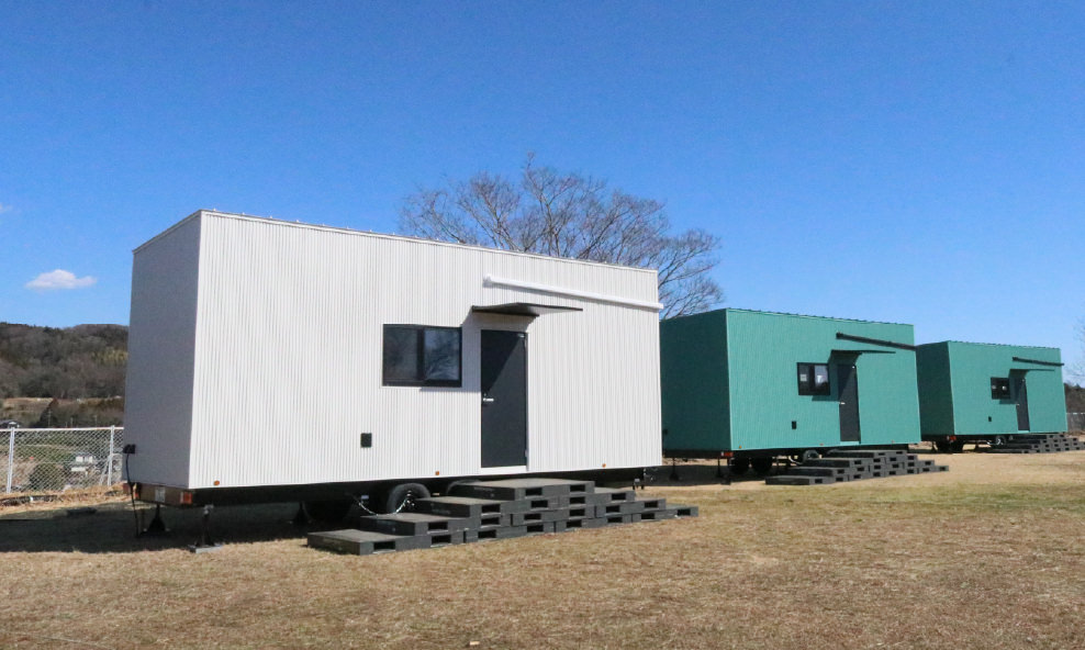 トレーラーハウス外観