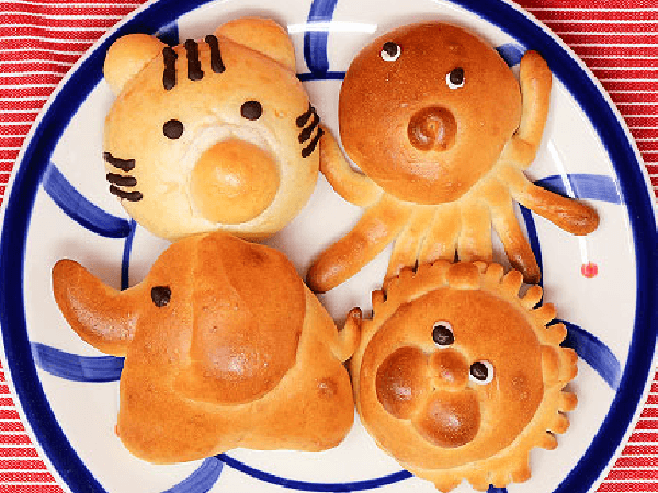 キッズパン教室「楽しい動物パンとデコパン」