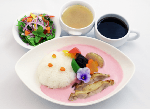 春満開さくら色カレー