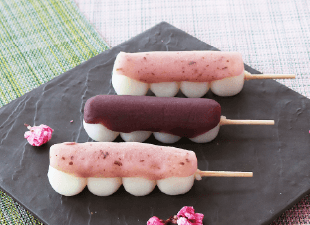 桜あん団子